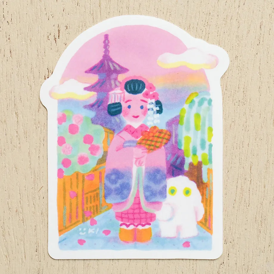 Itoi Yuki Sticker - Kyoto