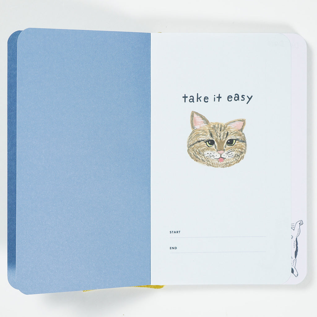 Kahoko Sodeyama Slow Journal - Pocket size - Cat