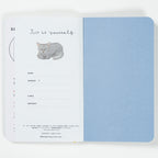 Kahoko Sodeyama Slow Journal - Pocket size - Cat