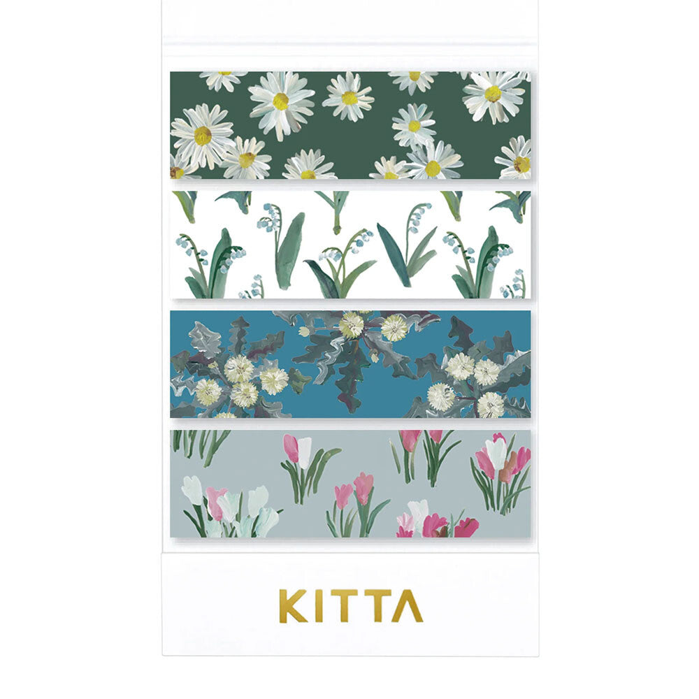 KITTA Washi Tape - Flower 9