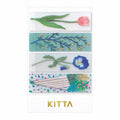 KITTA Washi Tape - Flower (Clear)