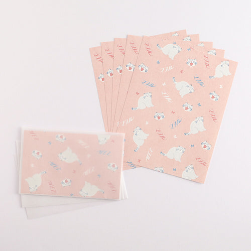<Animal Department Store> Letter set - Pallas's Cat (Manulneko)