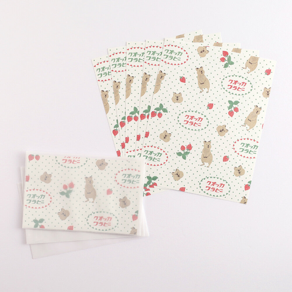 < Animal Department Store > Letter Set - Quokka Wallaby