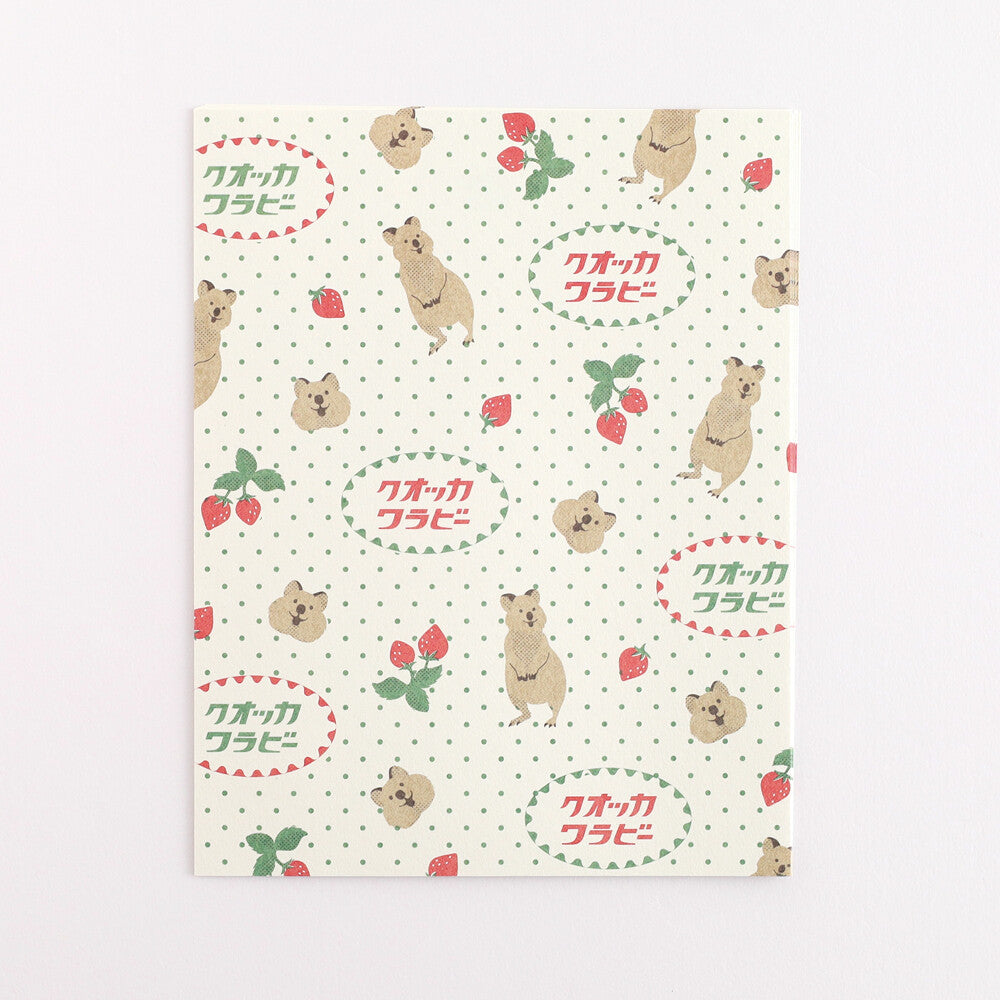 < Animal Department Store > Letter Set - Quokka Wallaby
