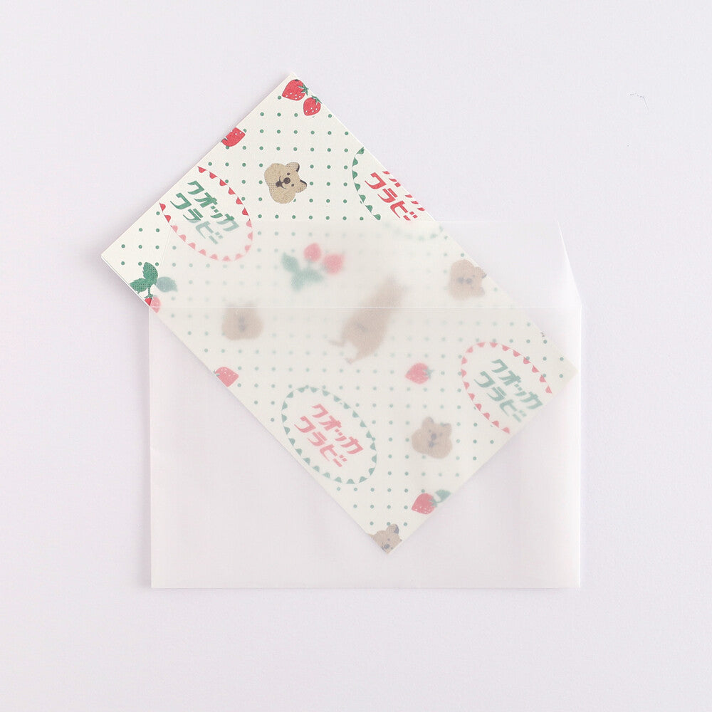 < Animal Department Store > Letter Set - Quokka Wallaby