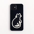 <Midnight> Glow-in-the-dark Sticker - Kuroneko