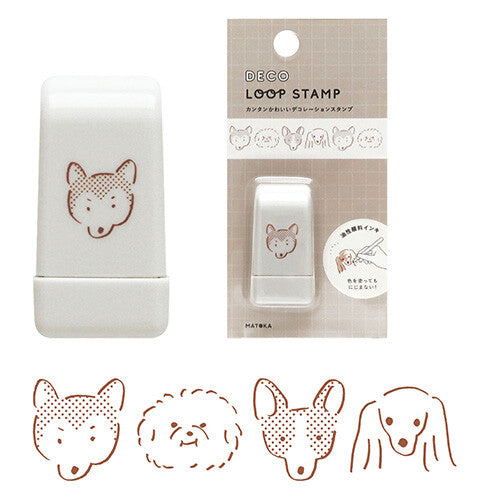 Matoka Deco Loop Stamp - Dog