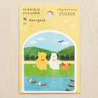 Mariko Fukuoka 福岡麻利子 Sticker - Kamogawa
