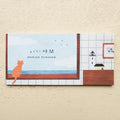 Mariko Fukuoka 福岡麻利子 Ippitsusen Notepaper 一筆箋 - Good Time