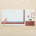 Mariko Fukuoka 福岡麻利子 Ippitsusen Notepaper 一筆箋 - Good Time