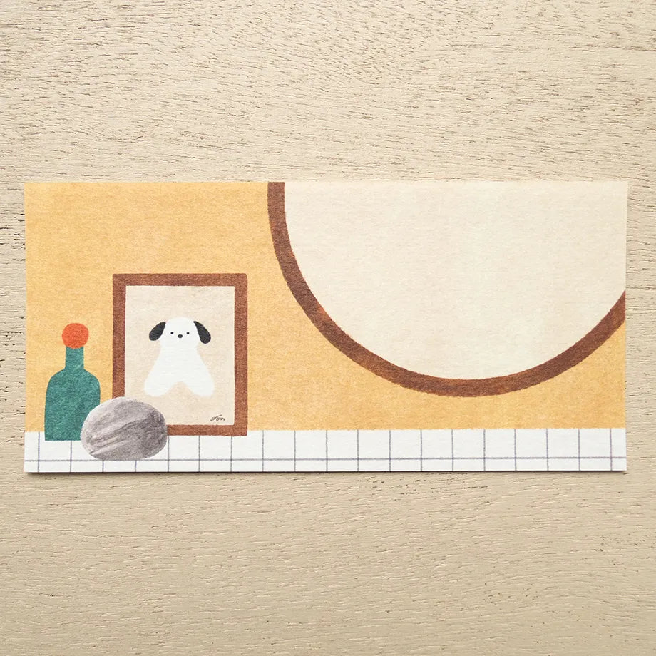 Mariko Fukuoka 福岡麻利子 Ippitsusen Notepaper 一筆箋 - Good Time