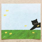 Mariko Fukuoka 福岡麻利子 Memo Pad - Meow