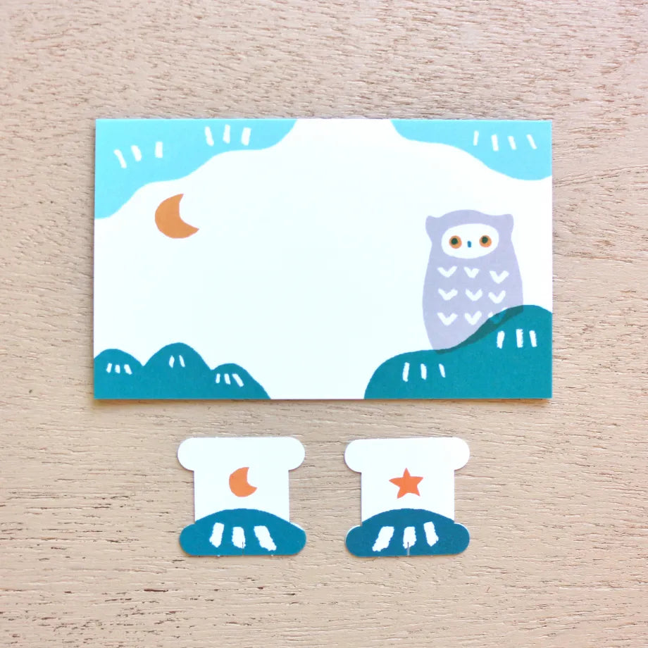 Masao Takahata 高旗将雄 Mobile Card - Owl Forest