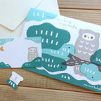 Masao Takahata 高旗将雄 Mobile Card - Owl Forest