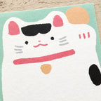 Masao Takahata 高旗将雄 Ippitsusen Notepaper 一筆箋 - Maneki Neko