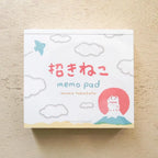 Masao Takahata 高旗将雄 Memo Pad - Maneki Neko 招財貓