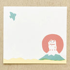 Masao Takahata 高旗将雄 Memo Pad - Maneki Neko 招財貓