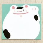 Masao Takahata 高旗将雄 Memo Pad - Maneki Neko 招財貓