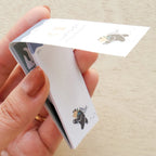 Masao Takahata 高旗将雄 One-Line Sticky Notes - Bear & Maneki Neko
