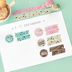 We ❤️ Ice Masking Tape 箔押和紙膠帶 - 4 Designs