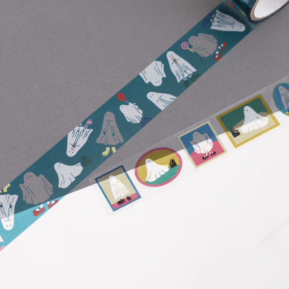 < Wearing Shoes Ghost > Masking Tape - 2 Designs