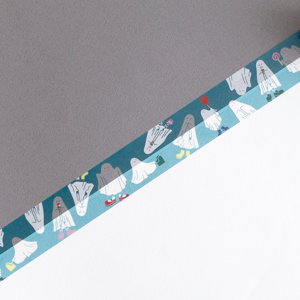 < Wearing Shoes Ghost > Masking Tape - 2 Designs