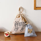 Matsuo Miyuki 松尾美雪 Drawstring Bag - "Chloe"