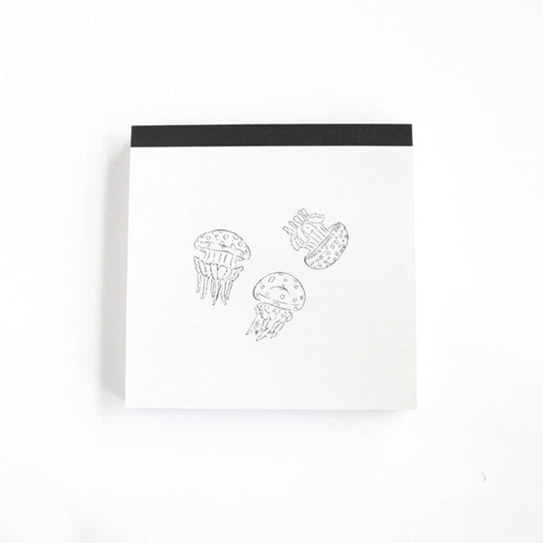 <Animal Series> Memo Pad - Jellyfish