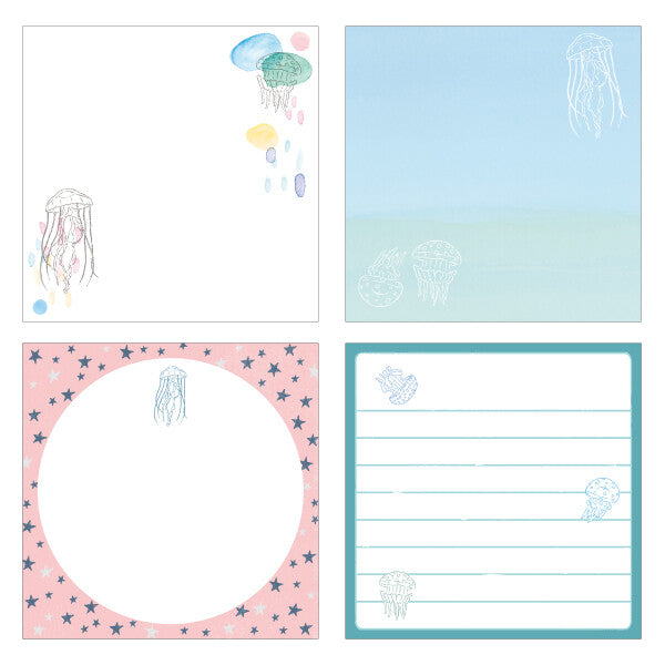 <Animal Series> Memo Pad - Jellyfish