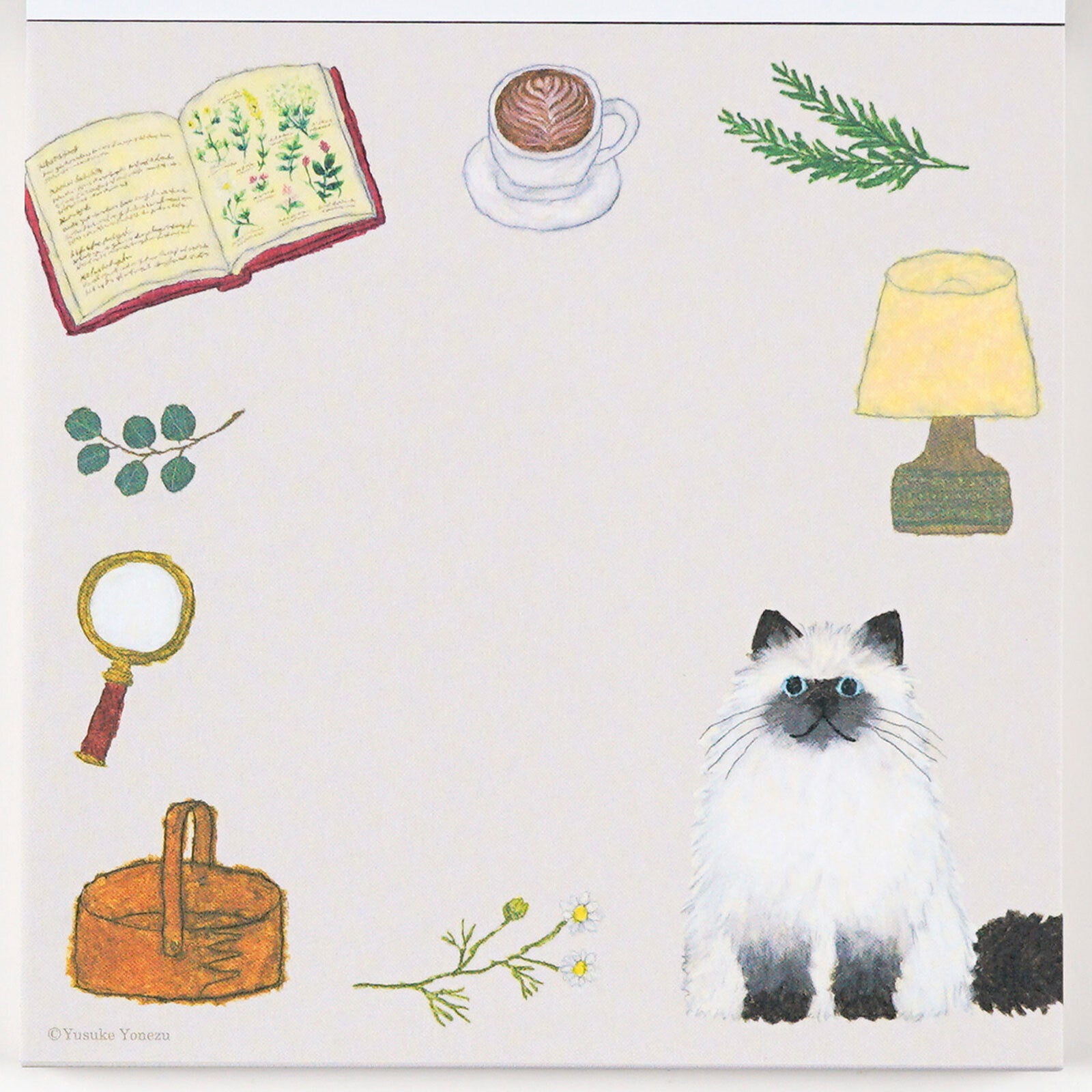 Yusuke Yonezu Memo Pad - Cat