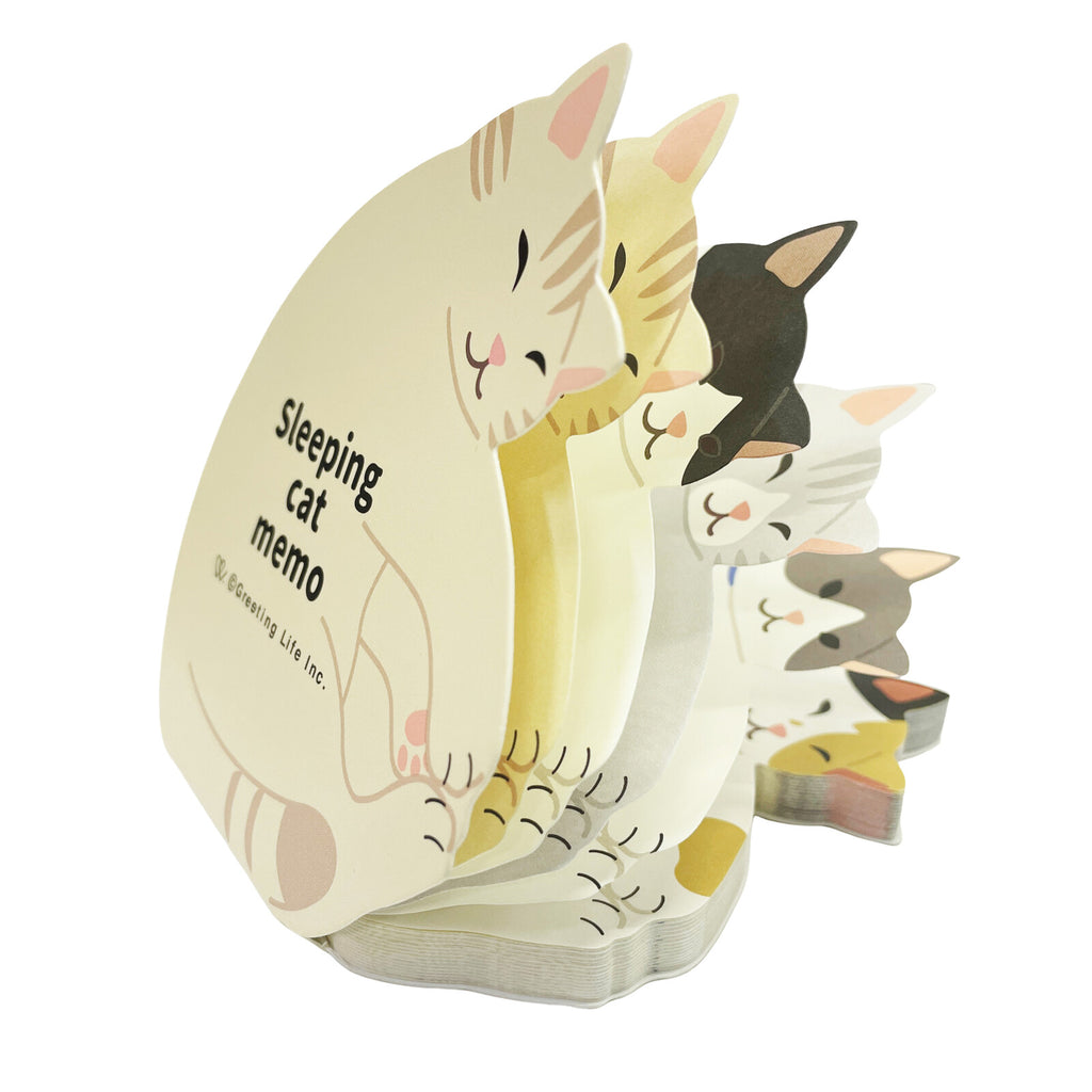 Memo Pad - Sleeping Cats (5-in-1)