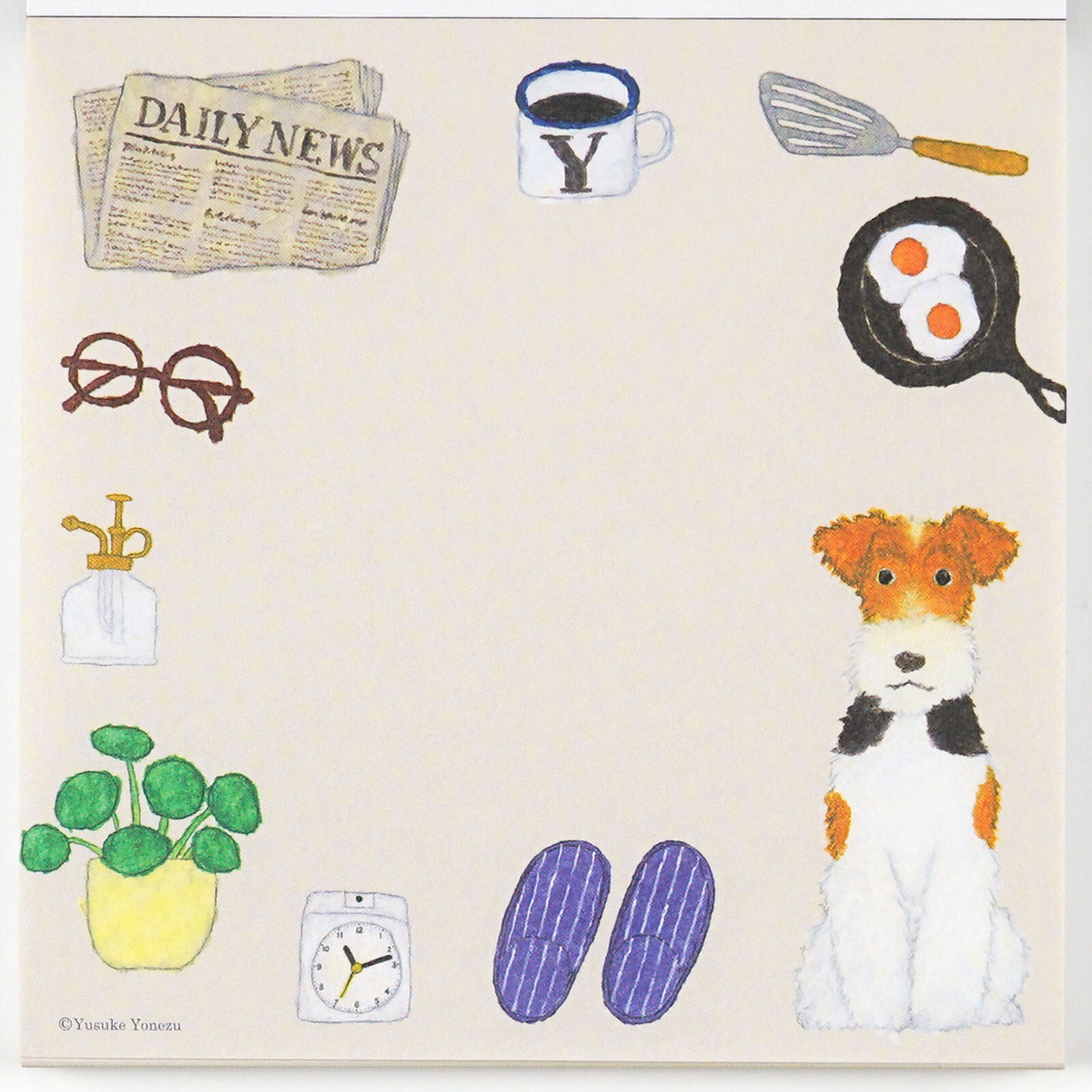 Yusuke Yonezu Memo Pad - Dog