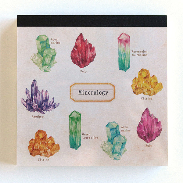<Study Holic> Memo Pad - Mineralogy 鉱物学
