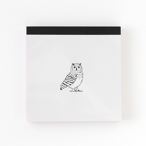 <Animal Series> Memo Pad - Owl  貓頭鷹