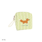 Q-LiA piccolot Mini Pouch with Carabiner Hook - Fox