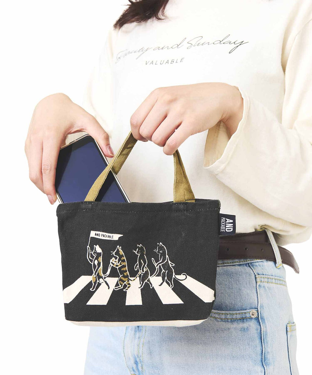 AND PACKABLE Mini Tote Bag - UFO Farm