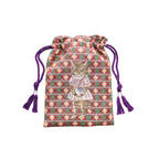 Nathalie Lete Drawstring bag - 5 designs including cats, dog & bear bear