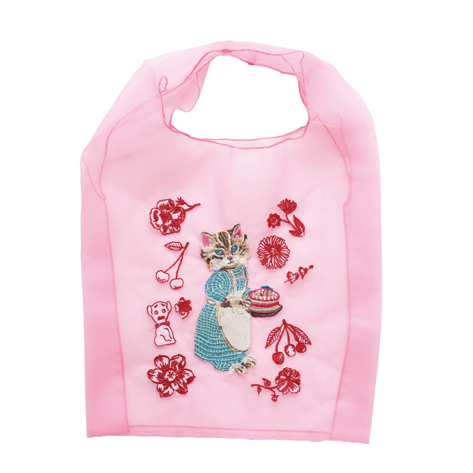 Nathalie Lete Organdy Bag - Blue Eye (Cat)