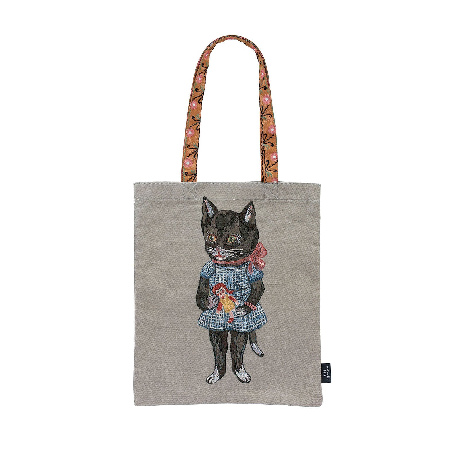 Nathalie Lete Shoulder totes - Black Cat