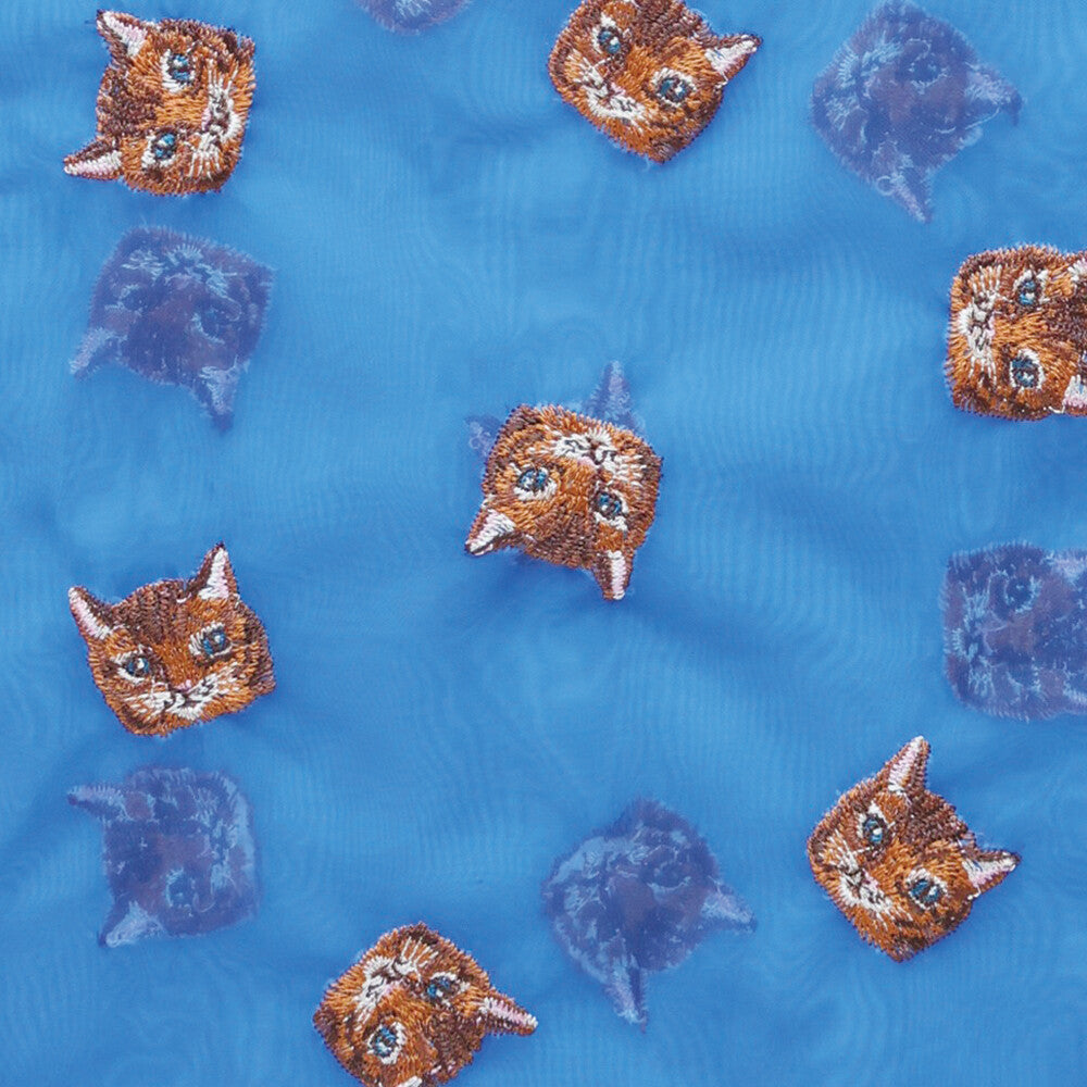 Nathalie Lete Organdy Tote - Blue