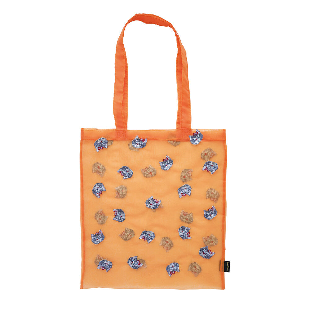 Nathalie Lete Organdy Tote - Orange