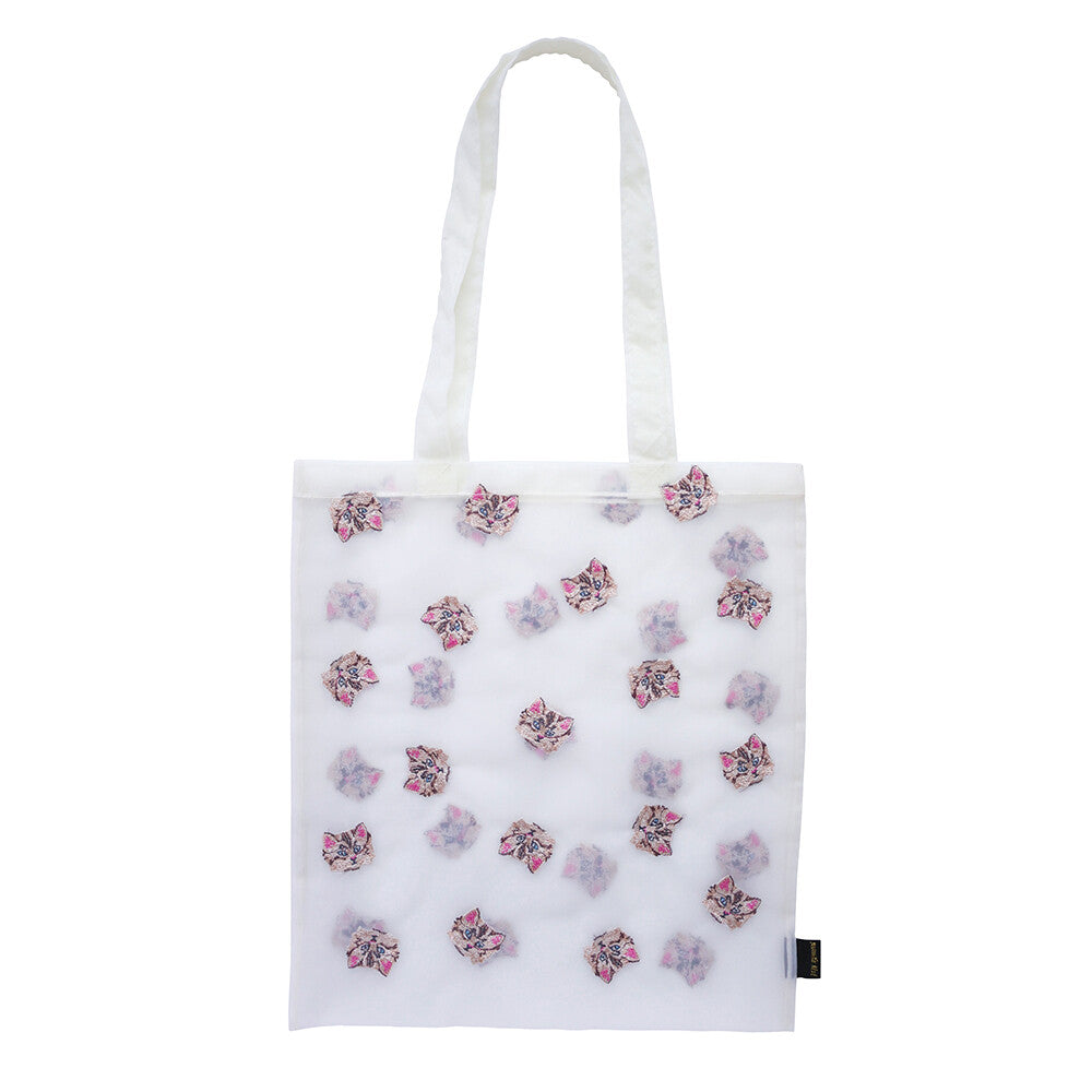 Nathalie Lete Organdy Tote - Light Yellow