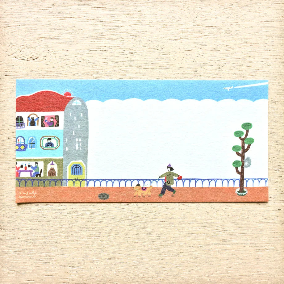 Narumi Suzuki 鈴木成美 Ippitsusen Notepaper 一筆箋 - City Life