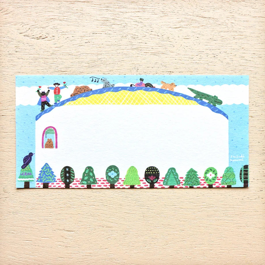 Narumi Suzuki 鈴木成美 Ippitsusen Notepaper 一筆箋 - City Life