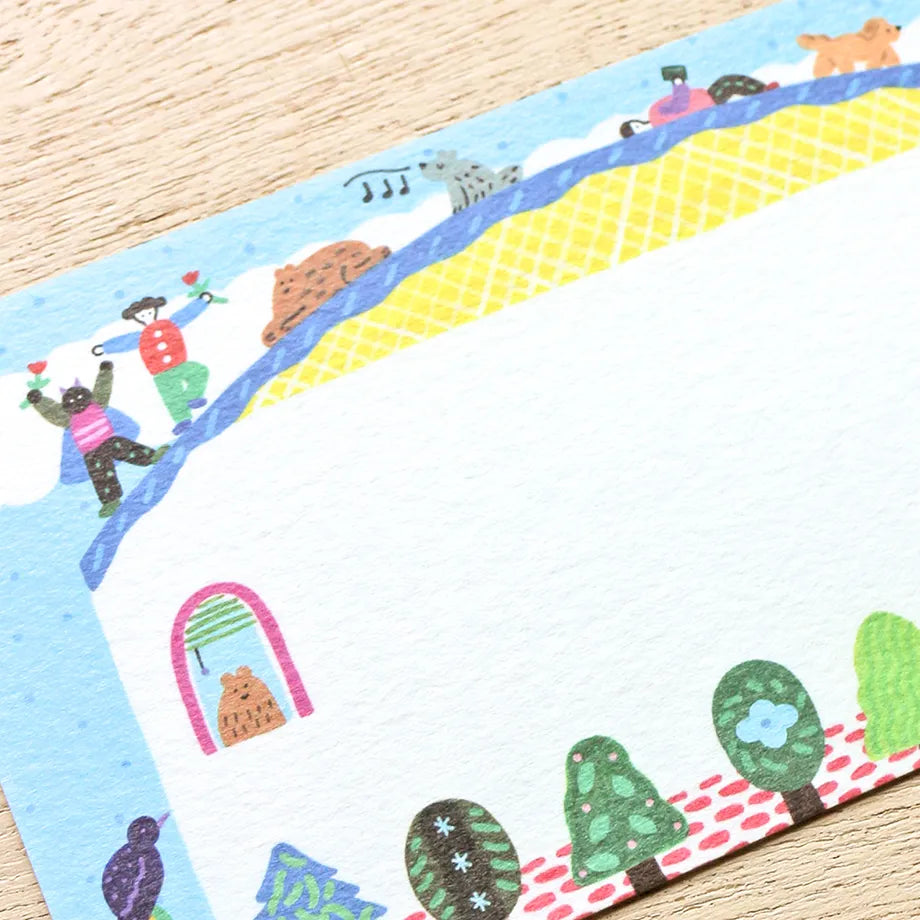 Narumi Suzuki 鈴木成美 Ippitsusen Notepaper 一筆箋 - City Life