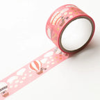 Necktie Foil Stamped Masking Tape - Hot Air Balloon Journey