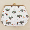 Necktie Canvas pouch - Apple Orchard