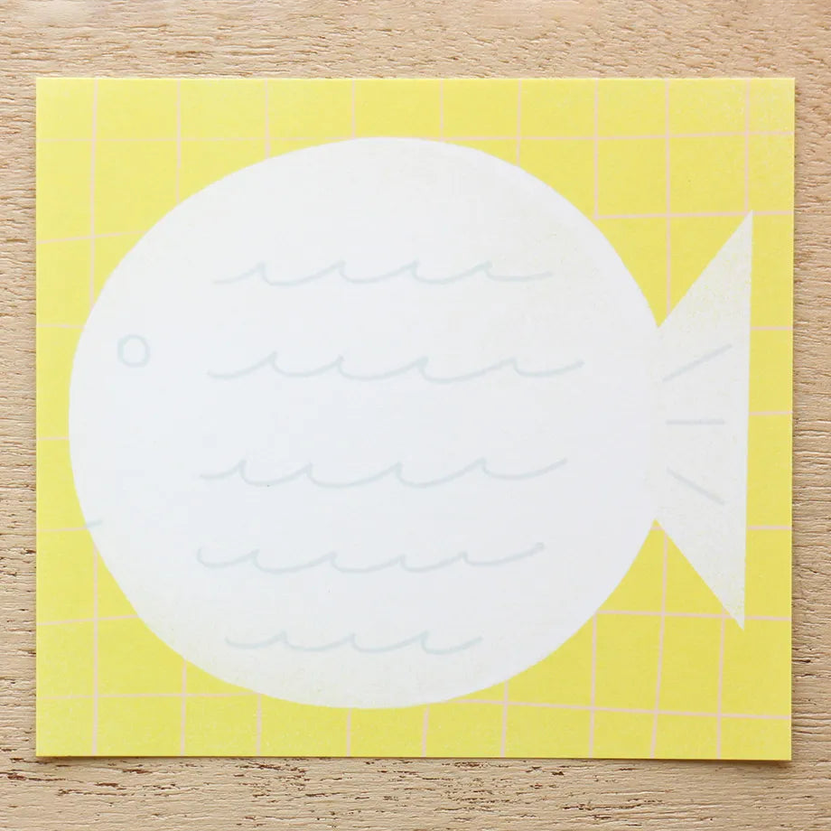 Nishi Shuku 西淑 Memo Pad - Neko to Sakana