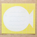 Nishi Shuku 西淑 Memo Pad - Neko to Sakana