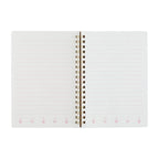 Haruka Toshimitsu 利光春華 B6 Ring Notebook - Yellow Ribbon Cat